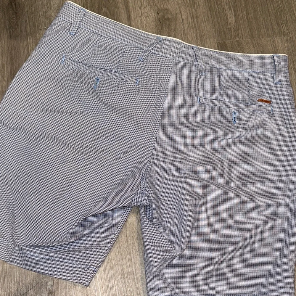 Ted Baker Men's Light Blue Patterned Shorts